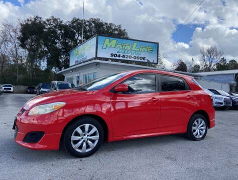 2010 Toyota Matrix for sale at Mainline Auto in Jacksonville FL