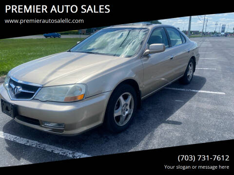 2003 Acura TL for sale at PREMIER AUTO SALES in Martinsburg WV