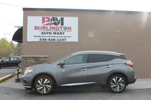 2015 Nissan Murano for sale at Burlington Auto Mart in Burlington NC