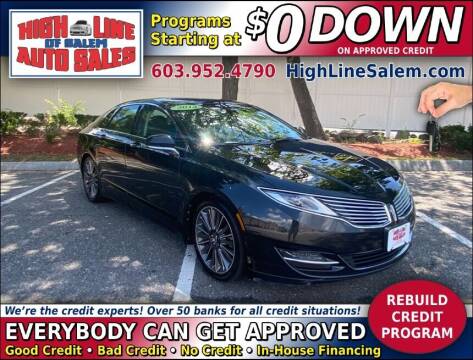 2013 Lincoln MKZ for sale at High Line Auto Sales of Salem in Salem NH