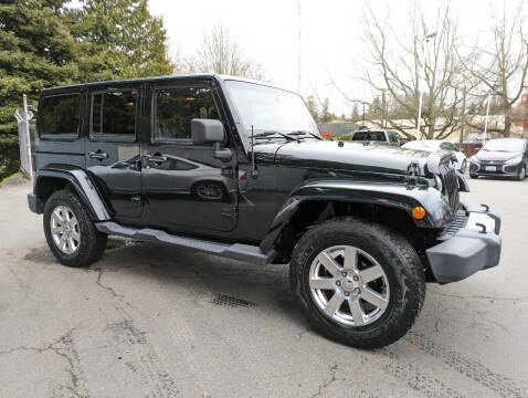 2012 Jeep Wrangler Unlimited for sale at Legacy Auto Sales LLC in Seattle WA