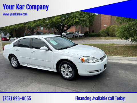 2016 Chevrolet Impala Limited for sale at Your Kar Company in Norfolk VA