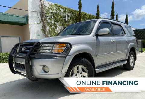 2002 Toyota Sequoia for sale at Quality Luxury Cars in North Miami FL
