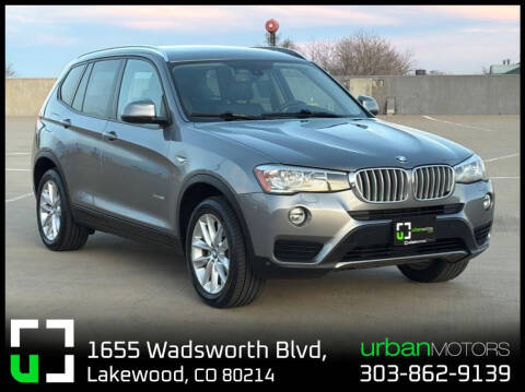 2015 BMW X3 xDrive28i