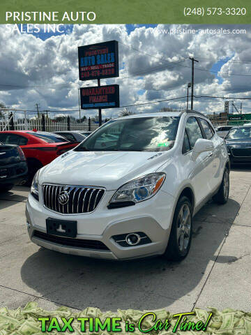 2014 Buick Encore for sale at PRISTINE AUTO SALES INC in Pontiac MI