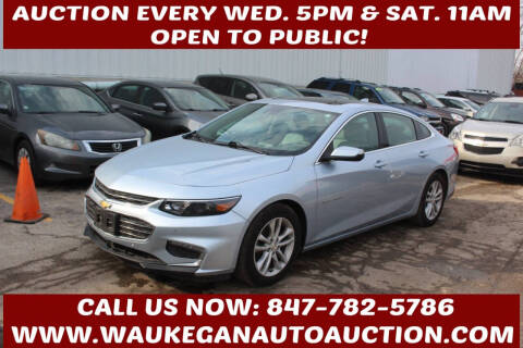 2017 Chevrolet Malibu for sale at Waukegan Auto Auction in Waukegan IL