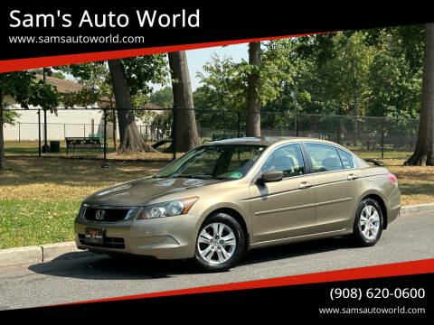 2008 Honda Accord for sale at Sam's Auto World in Roselle NJ