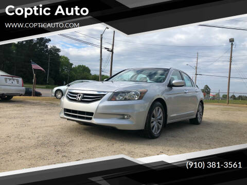 2012 Honda Accord for sale at Coptic Auto in Wilson NC