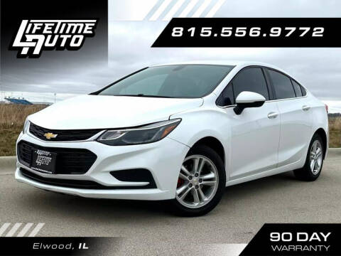 2017 Chevrolet Cruze for sale at Lifetime Auto in Elwood IL