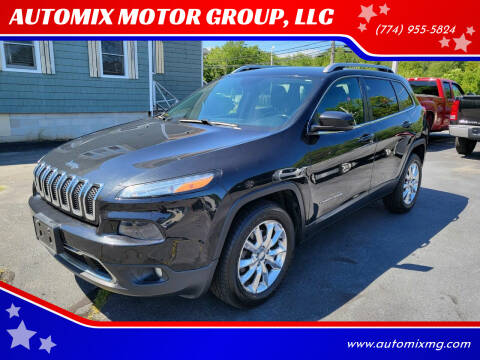 2014 Jeep Cherokee for sale at AUTOMIX MOTOR GROUP, LLC in Swansea MA