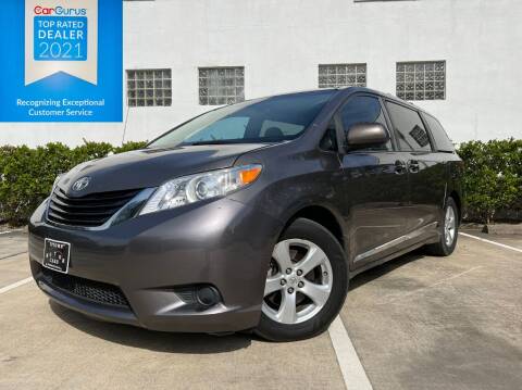 2013 Toyota Sienna for sale at UPTOWN MOTOR CARS in Houston TX
