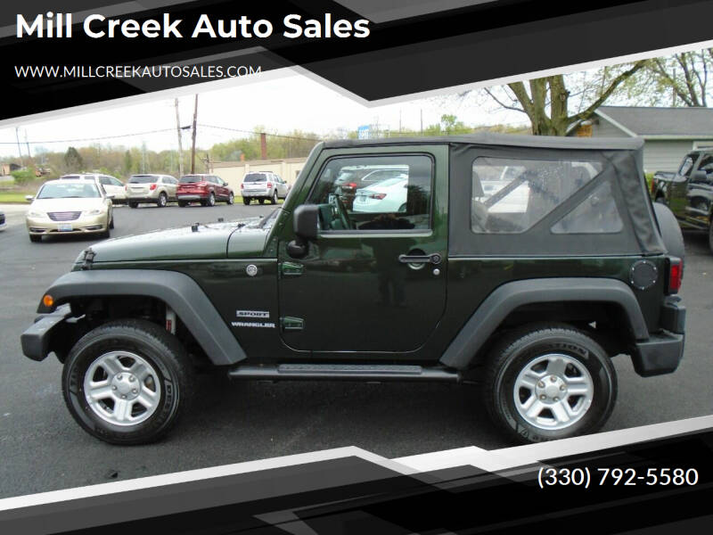 2010 Jeep Wrangler for sale at Mill Creek Auto Sales in Youngstown OH