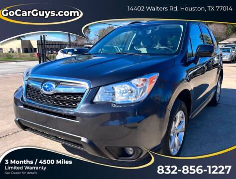 2016 Subaru Forester for sale at Your Car Guys Inc in Houston TX