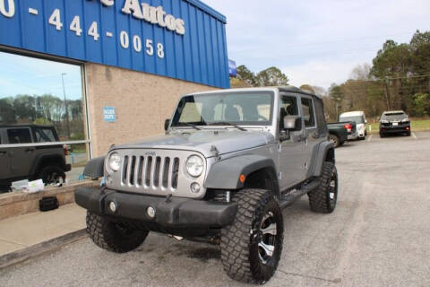 2016 Jeep Wrangler Unlimited for sale at Southern Auto Solutions - 1st Choice Autos in Marietta GA
