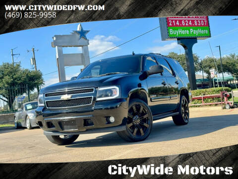 2008 Chevrolet Tahoe for sale at CityWide Motors in Garland TX