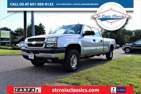 2004 Chevrolet Silverado 2500HD for sale at St. Croix Classics in Lakeland MN