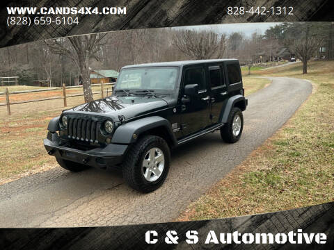 2012 Jeep Wrangler Unlimited for sale at C & S Automotive in Nebo NC
