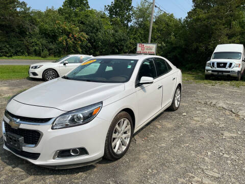 2015 Chevrolet Malibu for sale at B & B GARAGE LLC in Catskill NY