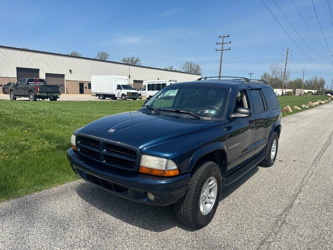 Blue 2001 Dodge Durango SLT SLT 4WD 4dr SUV 1