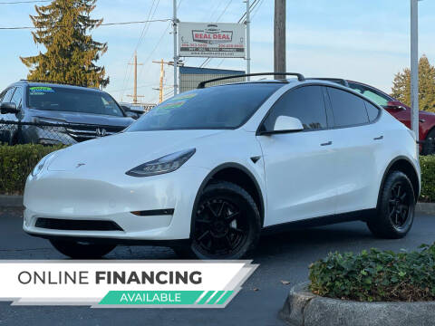 2020 Tesla Model Y for sale at Real Deal Cars in Everett WA