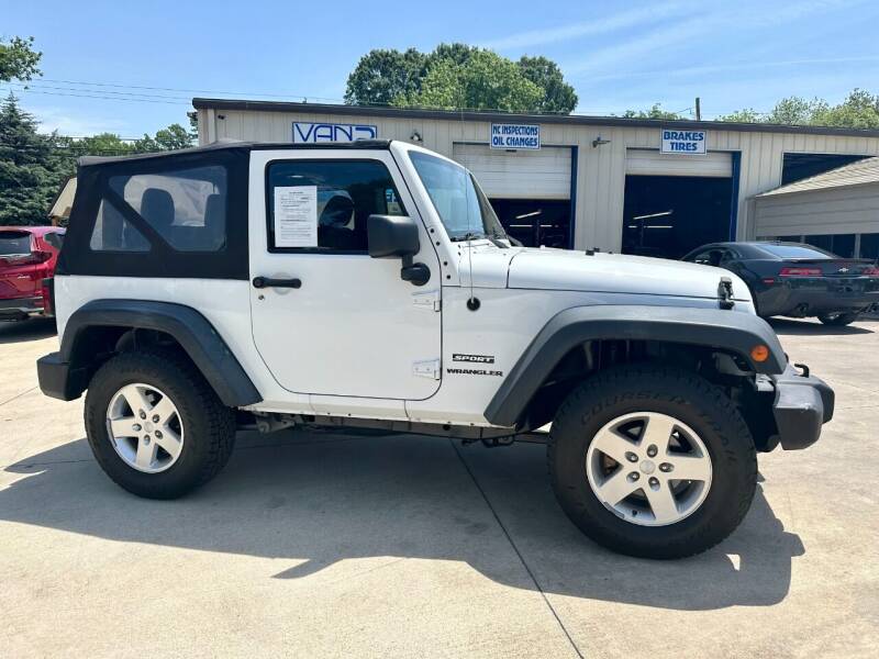2012 Jeep Wrangler for sale at Van 2 Auto Sales Inc in Siler City NC
