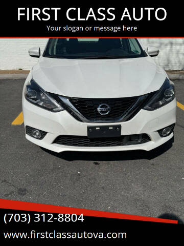 2019 Nissan Sentra for sale at FIRST CLASS AUTO in Arlington VA