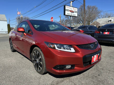2013 Honda Civic for sale at PARKWAY MOTORS 399 LLC in Fords NJ