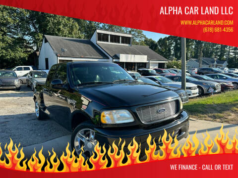 2000 Ford F-150 for sale at Alpha Car Land LLC in Snellville GA