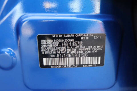 2020 Subaru WRX STI Limited