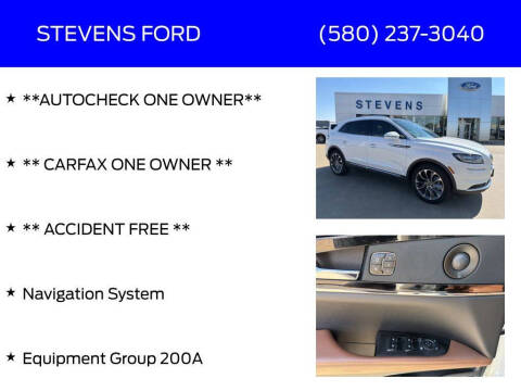 2021 Lincoln Nautilus Reserve