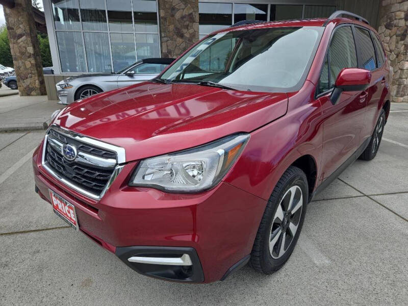 Used 2018 Subaru Forester Premium with VIN JF2SJAEC0JH610810 for sale in Port Angeles, WA