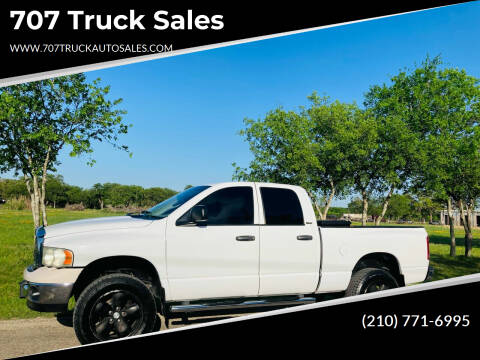 2002 Dodge Ram Pickup 1500 for sale at 707 Truck Sales in San Antonio TX