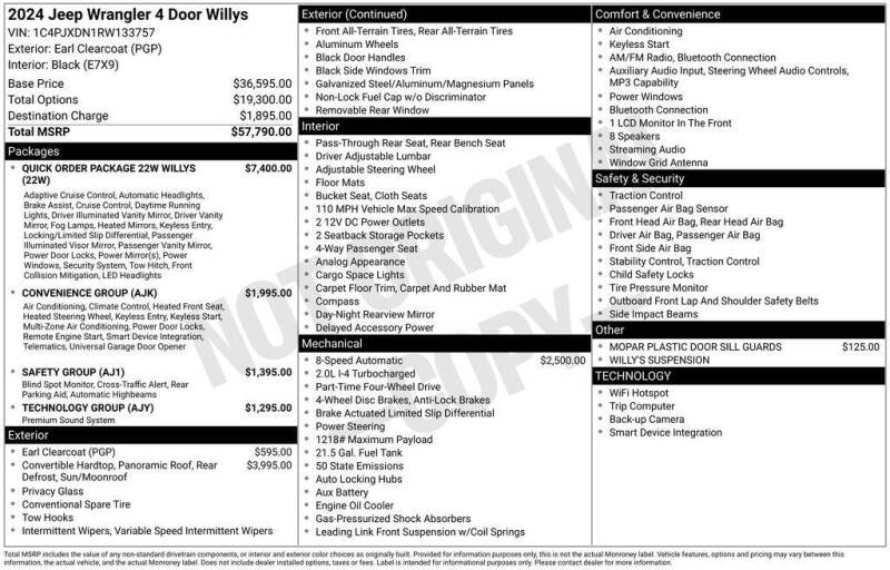 2024 Jeep Wrangler Willys