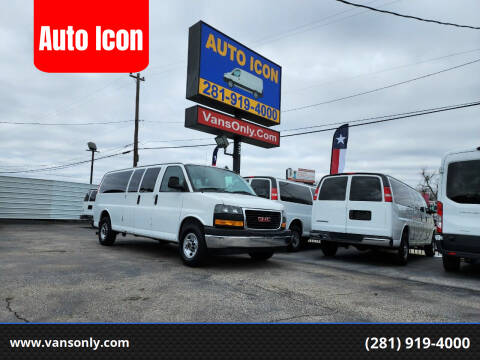 2018 GMC Savana for sale at Auto Icon in Houston TX