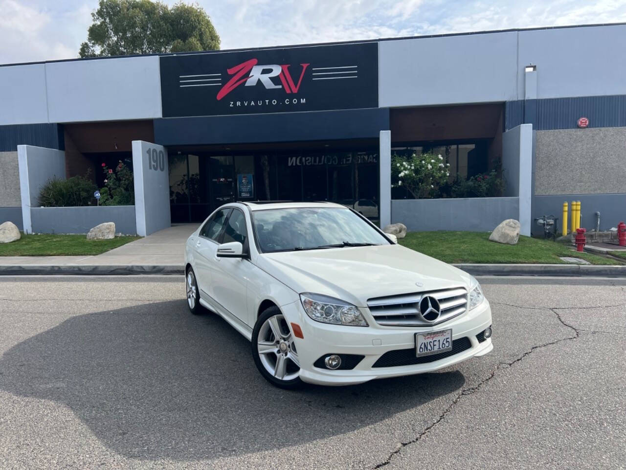 2010 Mercedes-Benz C-Class for sale at ZRV AUTO INC in Brea, CA