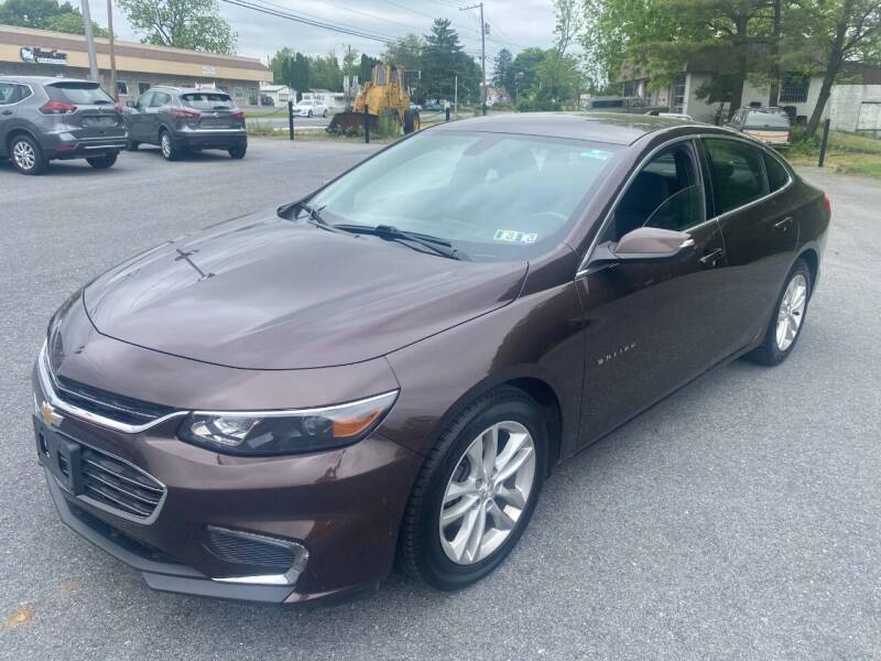 2016 Chevrolet Malibu for sale at M4 Motorsports in Kutztown PA
