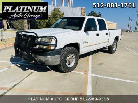 2003 Chevrolet Silverado 2500HD for sale at Platinum Auto Group in Hutto TX