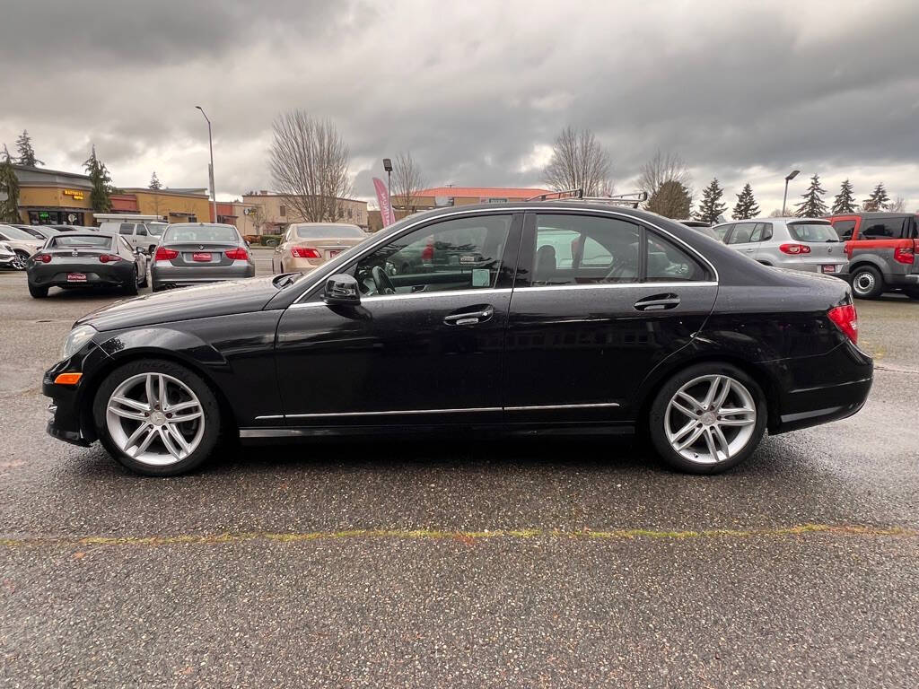 2013 Mercedes-Benz C-Class for sale at PLATINUM AUTO SALES INC in Lacey, WA