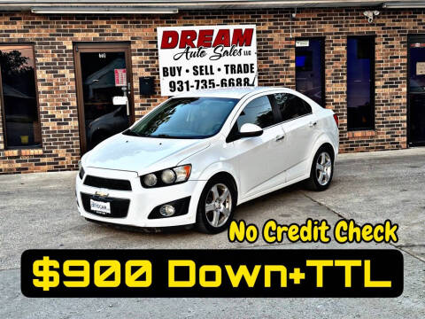 2012 Chevrolet Sonic for sale at Dream Auto Sales LLC in Shelbyville TN