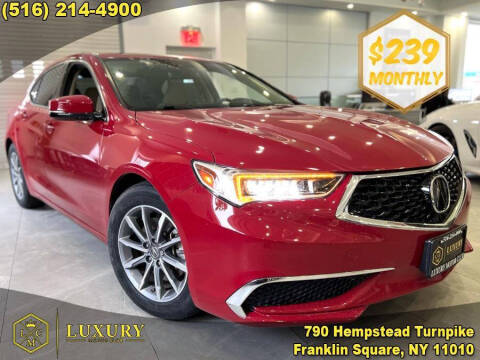 2018 Acura TLX for sale at LUXURY MOTOR CLUB in Franklin Square NY