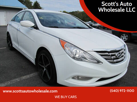 2013 Hyundai Sonata for sale at Scott's Auto Wholesale LLC in Locust Grove VA