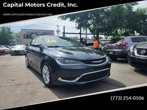 2016 Chrysler 200 for sale at Capital Motors Credit, Inc. in Chicago IL