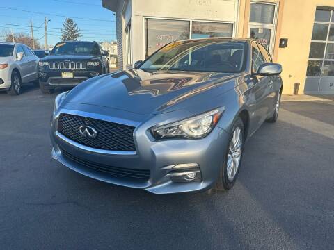 2015 Infiniti Q50 for sale at ADAM AUTO AGENCY in Rensselaer NY