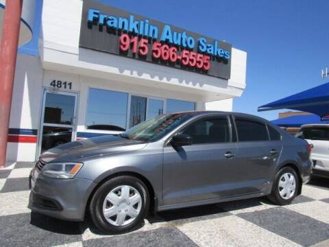 2014 Volkswagen Jetta for sale at Franklin Auto Sales in El Paso TX