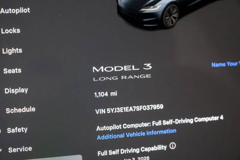 2025 Tesla Model 3 Long Range