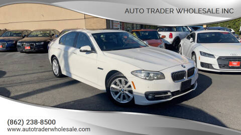 2015 BMW 5 Series for sale at Auto Trader Wholesale Inc in Saddle Brook NJ