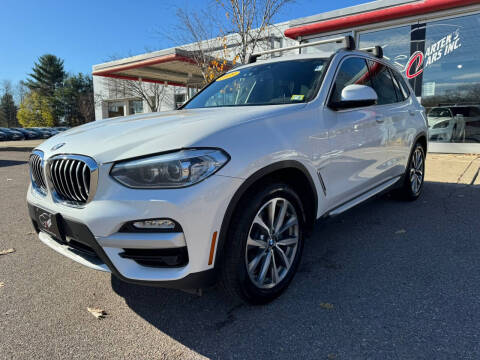 2019 BMW X3 for sale at Carter's Cars in South Burlington VT