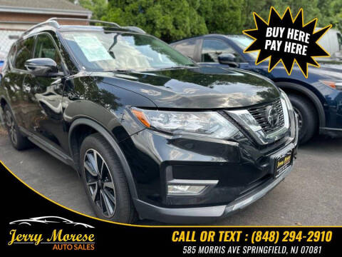 2019 Nissan Rogue for sale at Jerry Morese Auto Sales LLC in Springfield NJ