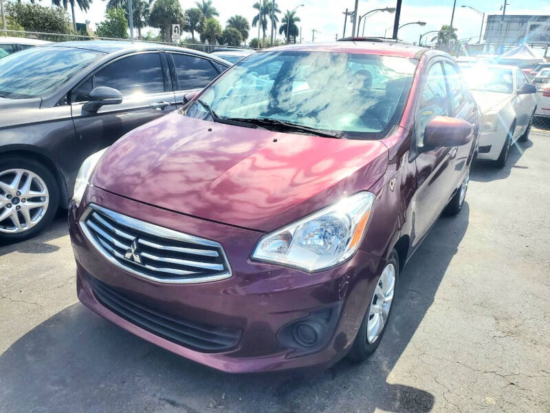 2017 Mitsubishi Mirage G4 for sale at A Group Auto Brokers LLc in Opa-Locka FL