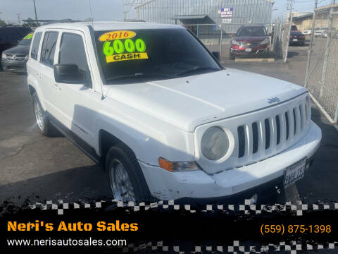 2016 Jeep Patriot for sale at Neri's Auto Sales in Sanger CA